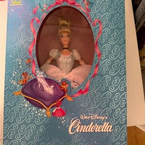 Disney Cinderella Collector Doll - Light Blue and White Gown